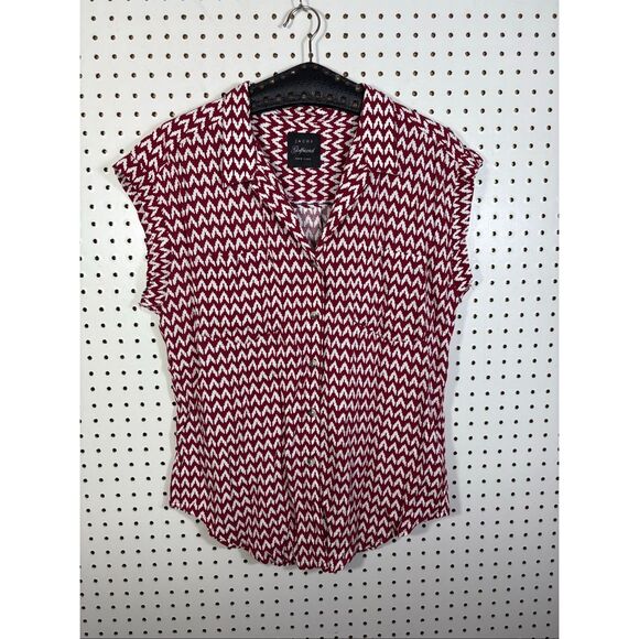 Jachs girlfriend shirt sleeve top size M - Picture 1 of 5